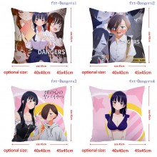 The Dangers in My Heart anime two-sided pillow 40C...