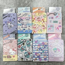 Sanrio Melody kitty Cinnamoroll Kuromi Passport Cover Card Case