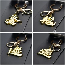 Thriving business key chain necklace