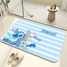 Stitch anime floor mat pad