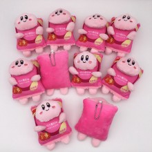 4.8inches Kirby anime plush dolls set(10pcs a set)