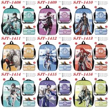 Honkai Star Rail game nylon backpack bag shoulder ...