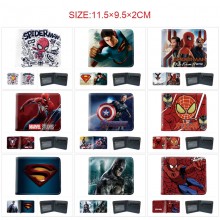 Super Hero Iron Siper Super Man wallet purse