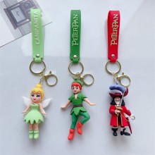 Peter Pan anime figure doll key chains