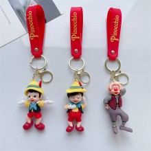 Pinocchio Joker anime figure doll key chains