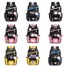 Melody Kuromi anime USB backpack bag