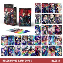 Jujutsu Kaisen anime two-sided laser holographic cards