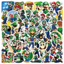 Super Mario anime stickers(60pcs a set)
