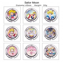 Sailor Moon anime alloy portable bag hanger hook holder