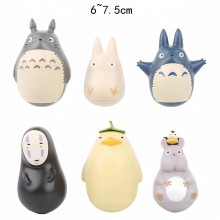 Totoro anime figures set(6pcs a set)(OPP bag)