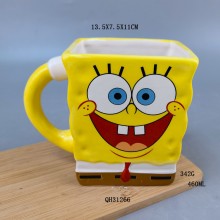 Spongebob anime coffee cup mug