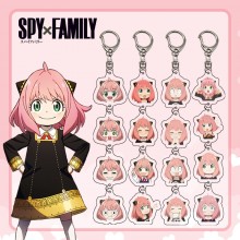 SPY x FAMILY Anya Forger anime figuretwo-sided acrylic key chains
