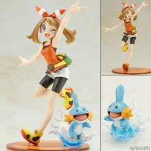 Pokemon May & Mudkip anime figures a set