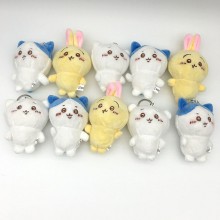 4inches Chiikawa anime plush dolls set(10pcs a set...