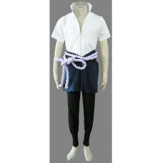 Naruto Sasuke cosplay dress/cloth a set