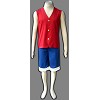 One piece luffy cosplay dress set