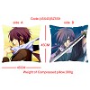 Hakuouki double sides pillow