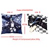 Black rock shooter double sides pillow