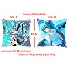 Hatsune miku double sides pillow