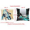 Hatsune miku double sides pillow