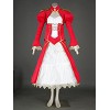 Fate stay night saber cosplay dress set