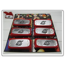 Naruto headbands(6pcs a set)