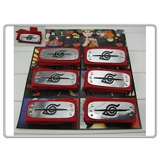 Naruto headbands(6pcs a set)