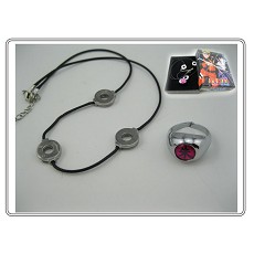 Naruto necklace+ring