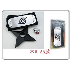 Naruto headband+weapon