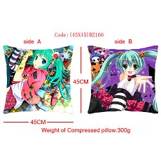 Hatsune Miku double sides pillow