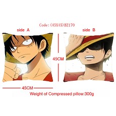 One piece double sides pillow