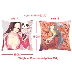 One piece double sides pillow