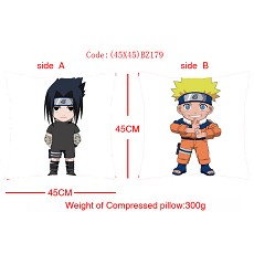 Naruto double sides pillow