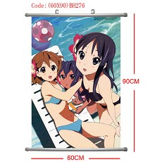 K-ON wallscroll