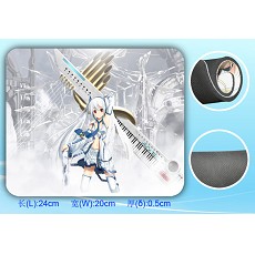 Black rock shooter mouse pad