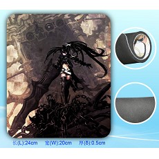 Black rock shooter mouse pad