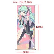 Hatsune Miku wallscroll(40x100CM)