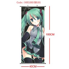 Hatsune Miku wallscroll(40x100CM)