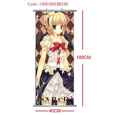 Fate stay night wallscroll(40x100CM)