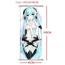 Hatsune Miku wallscroll(40x100CM)