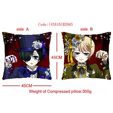 Kuroshitsuji double sides pillow(45x45CM)