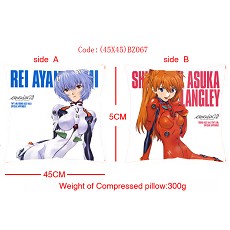 (45X45)EVA anime two-sided pillow