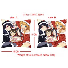 My sister double sides pillow(45X45CM)