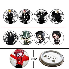 Bleach pins(8pcs a set)
