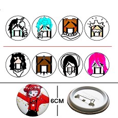 Bleach pins(8pcs a set)