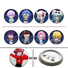 Bleach pins(8pcs a set)