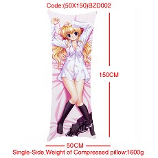 Anime MOERU girl single side pillow(50x150CM)