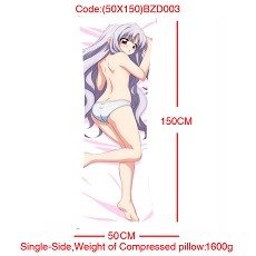 Anime MOERU girl single side pillow(50x150CM)