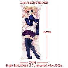 Anime MOERU girl single side pillow(50x150CM)