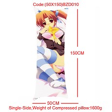 Anime MOERU girl single side pillow(50x150CM)